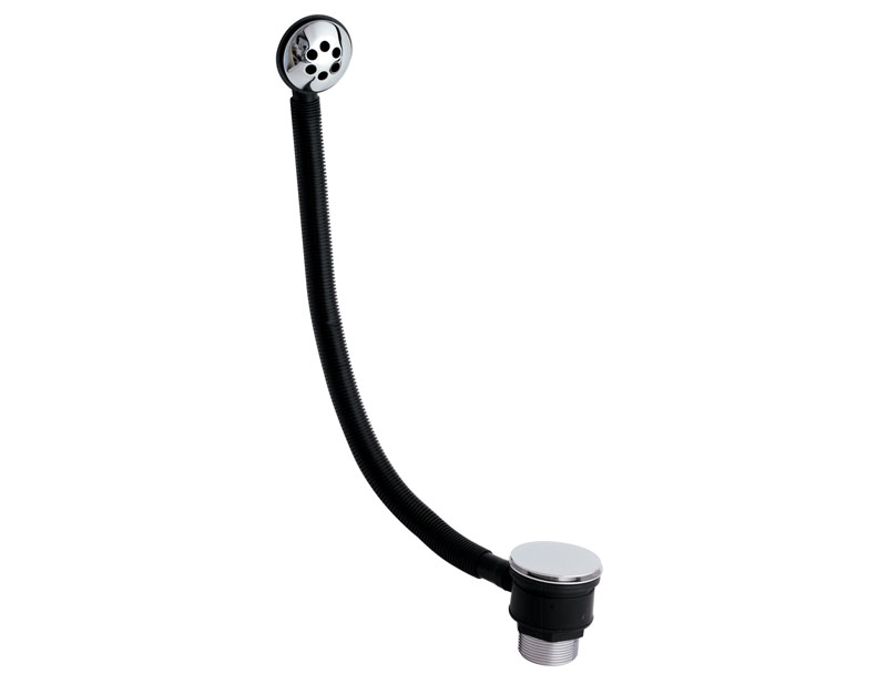Spring Loaded Finger Push Click Bath Waste